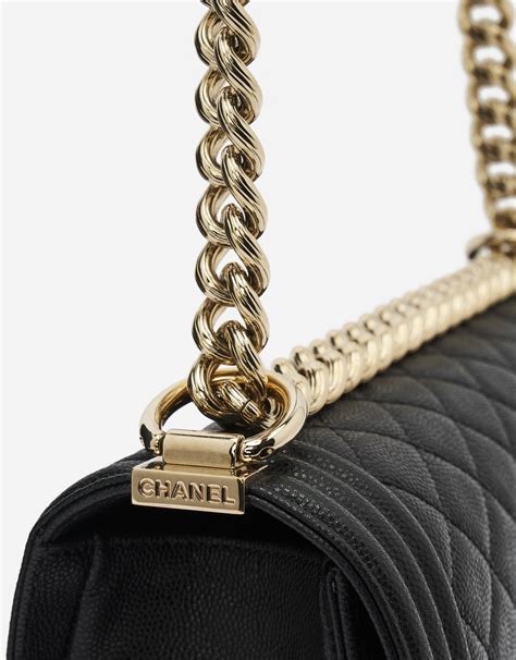 chanel purse gold chain|Chanel clutch with chain black.